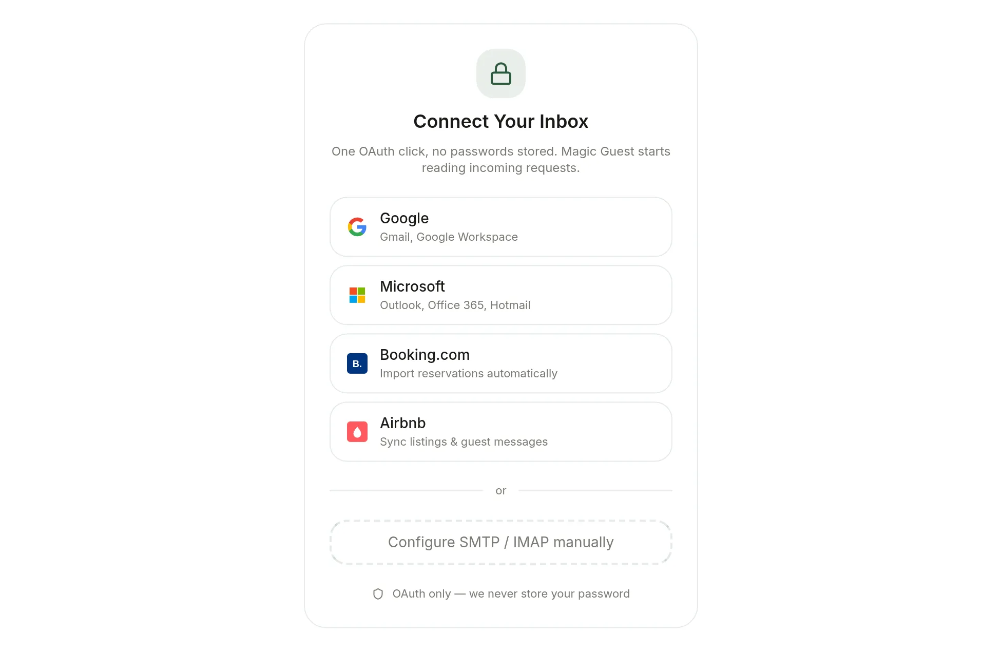 Connect Your Inbox